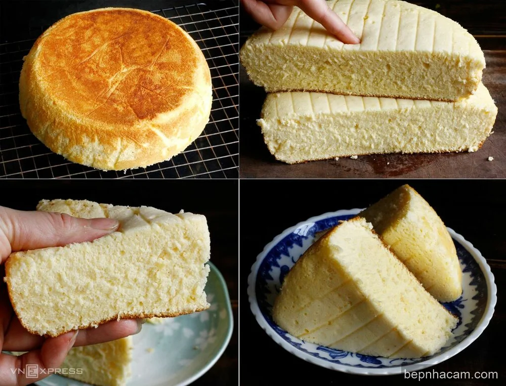 Bánh Bông Lan Nồi Cơm Điện: Mềm Xốp, Thơm Lừng