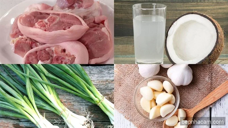 Giò Heo Kho Tàu Chuẩn Vị Mẹ Nấu: Mềm Béo, Đậm Đà Tan Chảy!