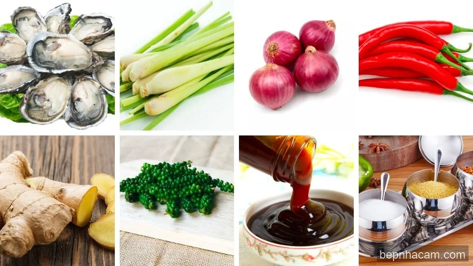 Hàu hấp sả gừng thơm lừng, thịt hàu mọng nước