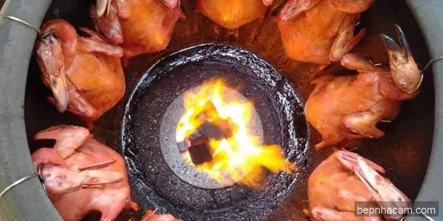 Vịt Quay Lạng Sơn Da Giòn Rụm, Thơm Lừng Lá Móc Mật: Bí Quyết Từ Bếp Mẹ Cam!